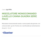 Rubinetto Cucina Canna Quadra Girevole Miscelatore Moderno Cromo Nero Opaco D.X