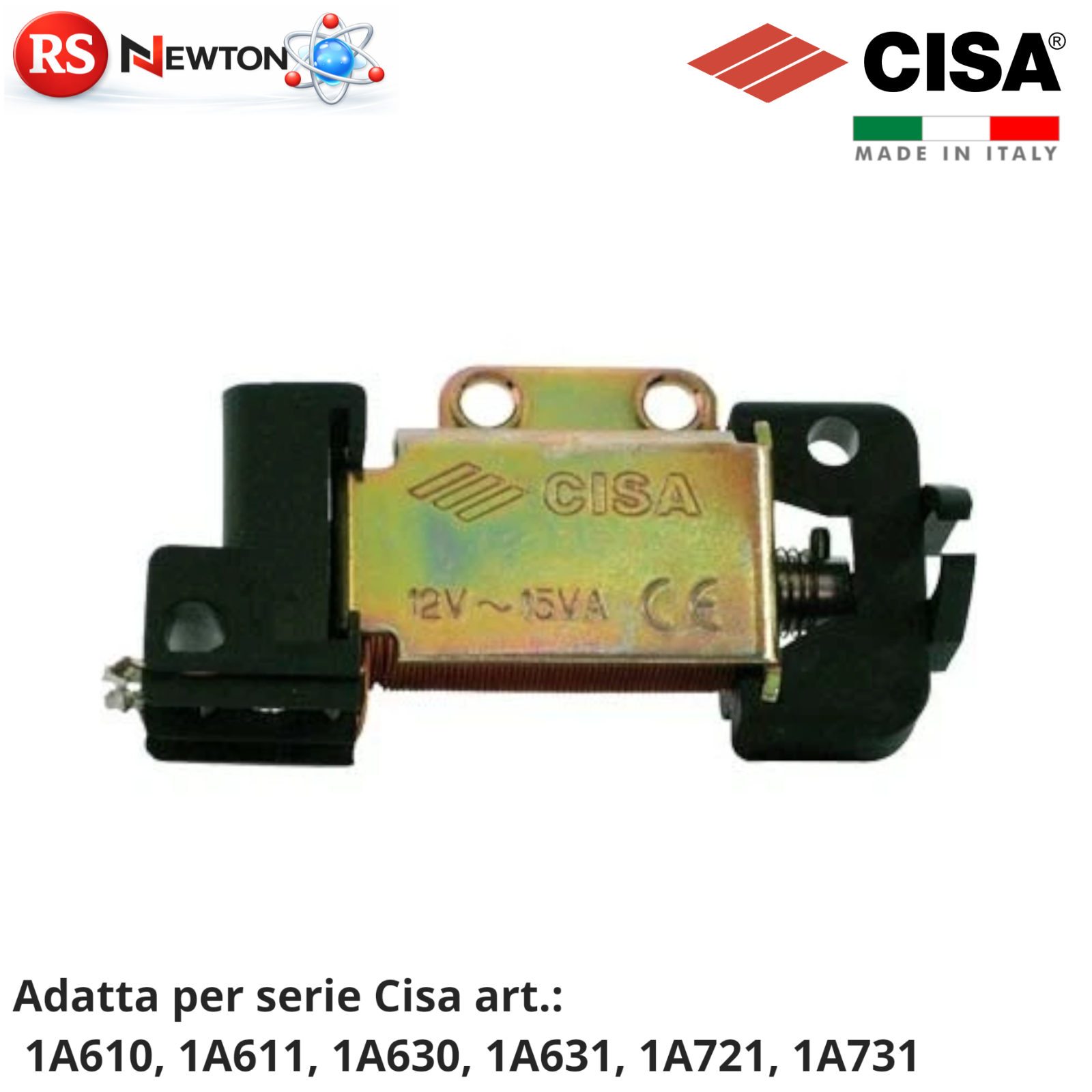BOBINA Per Elettroserrature CISA 1A Gruppo Bobine Serratura Elettrica 12V G.F