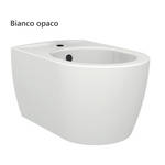 Sanitari Sospesi Bagno LINPHA Rimless WC Bidet Sedile Soft Close Bianco Nero D.X