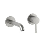Miscelatore Rubinetto Bagno Lavabo Bidet Vasca Moderno Elegante PVD GRIGIO D.X