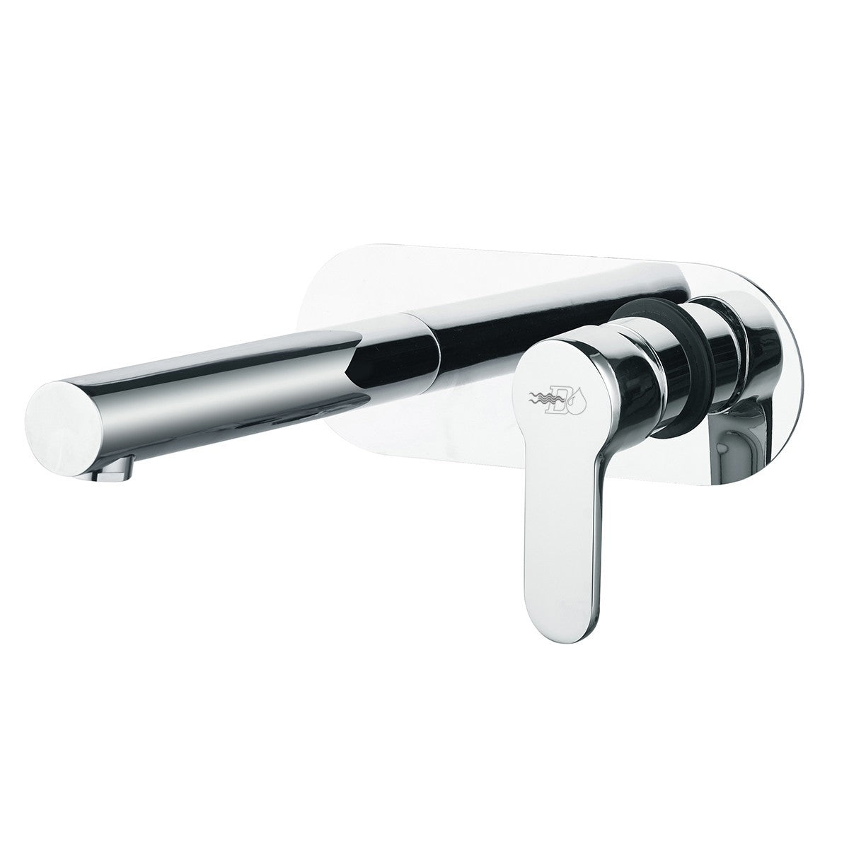 Rubinetto Miscelatore A Muro Moderno Bagno Lavabo Bidet Vasca Doccia Ottone D.X