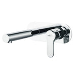 Rubinetto Miscelatore A Muro Moderno Bagno Lavabo Bidet Vasca Doccia Ottone D.X