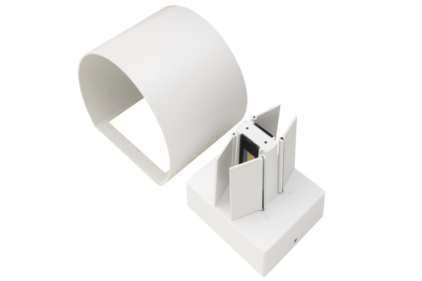 Plafoniera Led Esterno Faretto Luce a Parete Muro Lampada Applique Moderno VBS