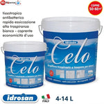 Pittura Interno AntiBatterica Tempera Bianca Traspirante Rapida Essiccazione I.D
