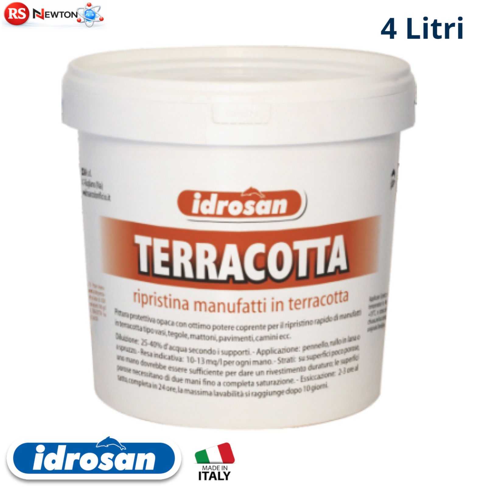 Pittura Terracotta Ripristino Vasi Tegole Mattoni Coprente Interni Esterni I.D