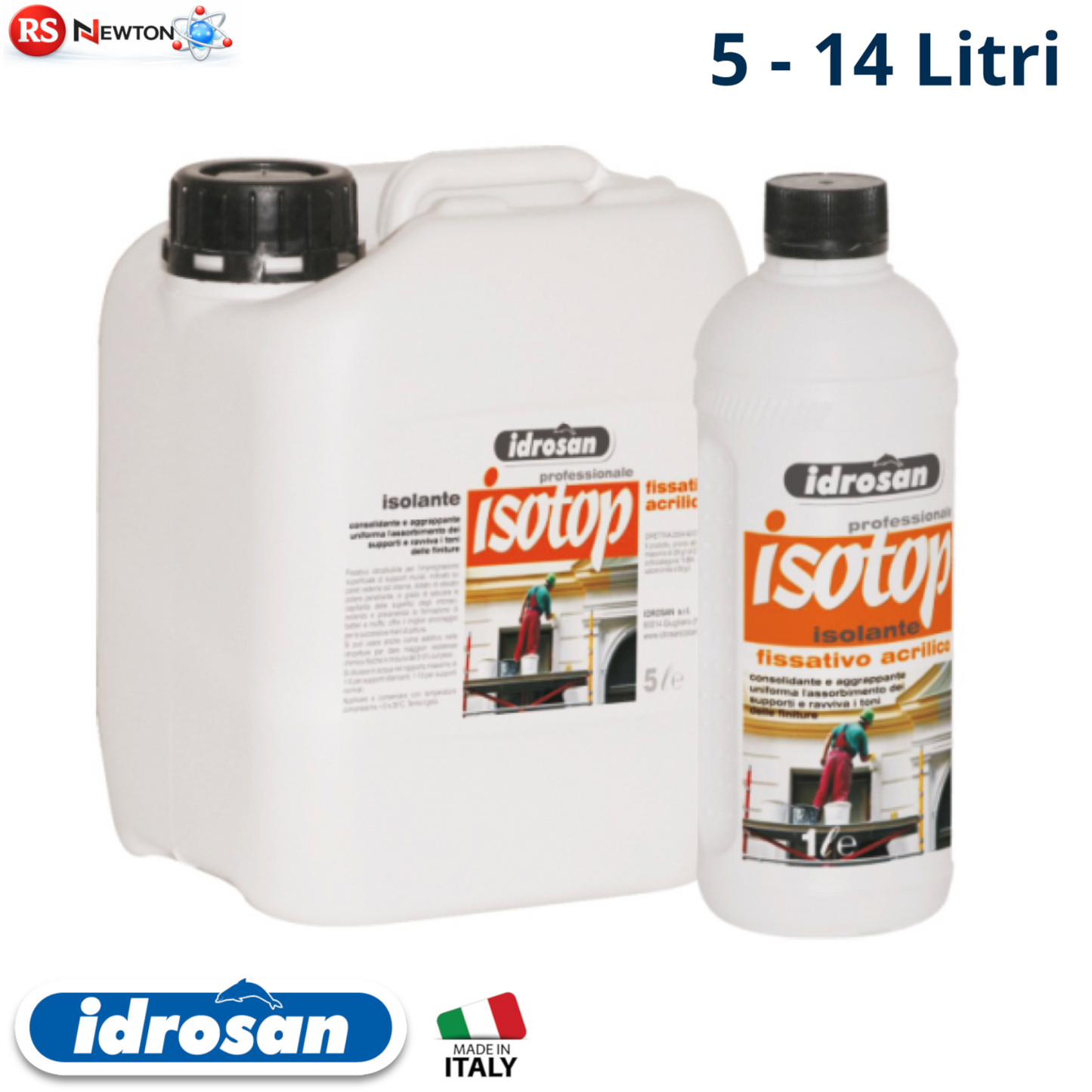 PRIMER Fissativo Acrilico Alta Penetrazione Consolidante 5 14 L Aggrappante I.D
