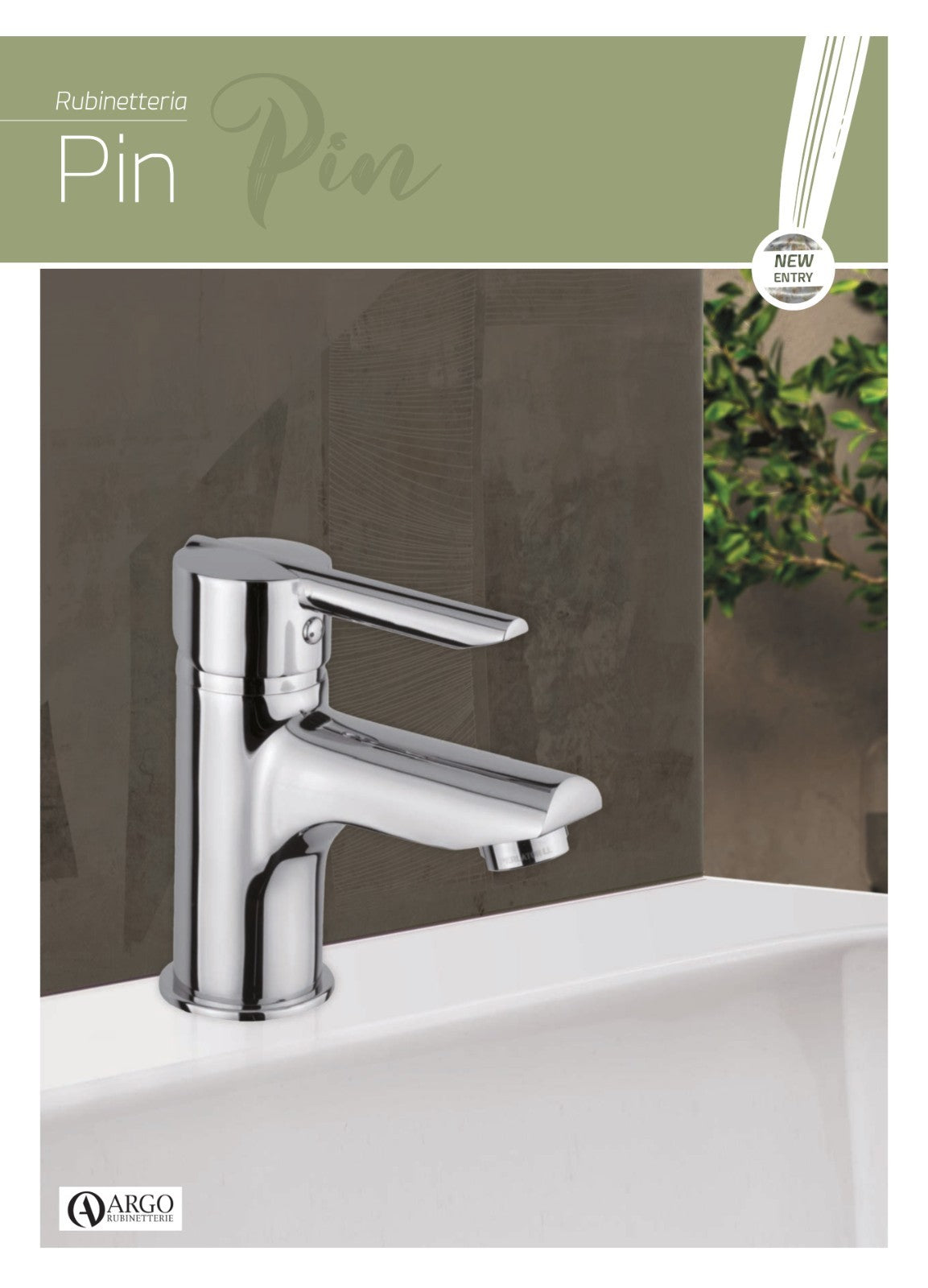 Rubinetto Bagno Miscelatore Lavabo Bidet Vasca Moderno Deviatore Doccia ARGO D.X