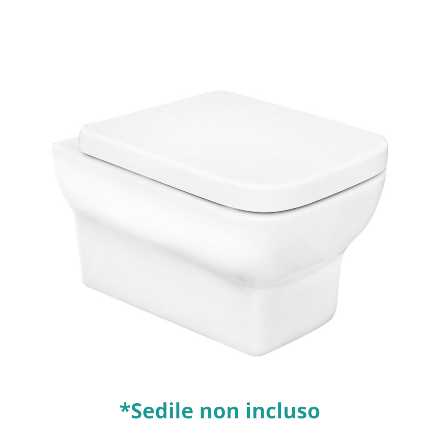 Sanitari LINPHA Jasmin Rimless Vaso WC Bagno Bidet Sospeso CopriWater Bianco D.X