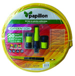 Tubo Giardino Acqua Magliato + KIT Pompa Irrigazione Prato 20M in Pvc VBS
