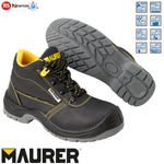 Scarpe Antinfortunistiche Alte Pelle S3 MAURER Puntale Acciaio Uomo Lavoro VBS