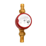 Contatore Acqua Calda 90° Quadrante Asciutto 1/2 3/4 360° Predisposto Moduli D.X
