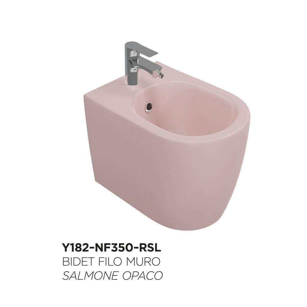 Sanitari Bagno Filo Muro Moderno NYMO INFINITY Vaso WC Bidet Water Elegante D.X