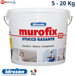 Stucco Bianco Pronto Uso Rasante Per Interni Alta Resa Riempitivo 5 20 Kg I.D