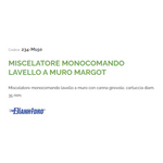 Miscelatore Lavello a Muro Margot Rubinetto Canna Girevole Cucina Monocomand D.X