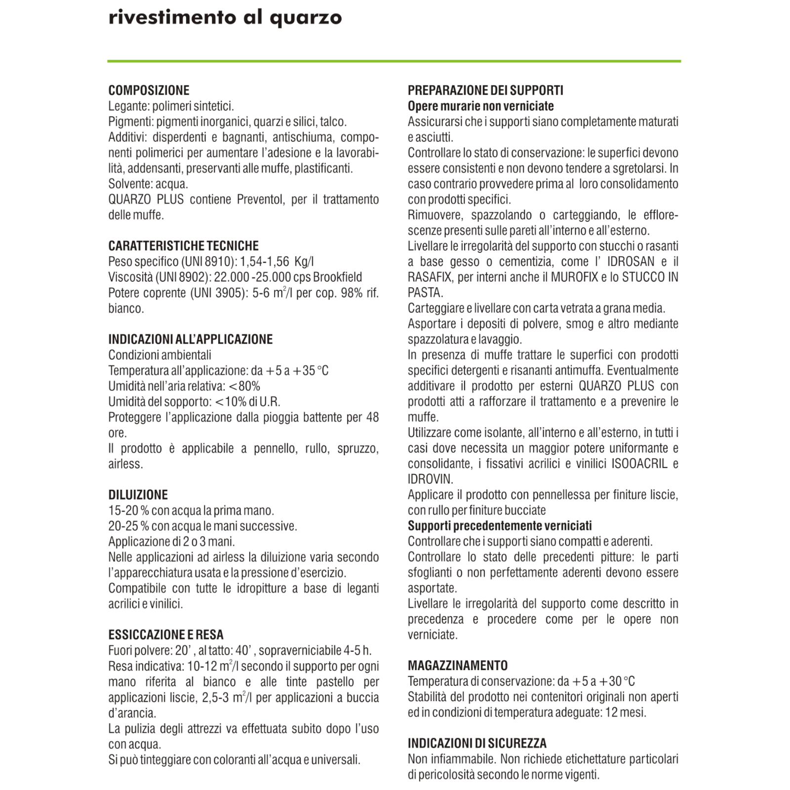 Pittura al Quarzo Acrilico Professionale PLUS Facciate Esterni Interni 4 14L I.D