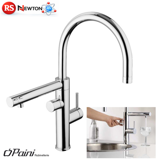 Miscelatore Rubinetto PAINI Lavello Cucina Con Dispositivi Filtraggio Acqua D.X