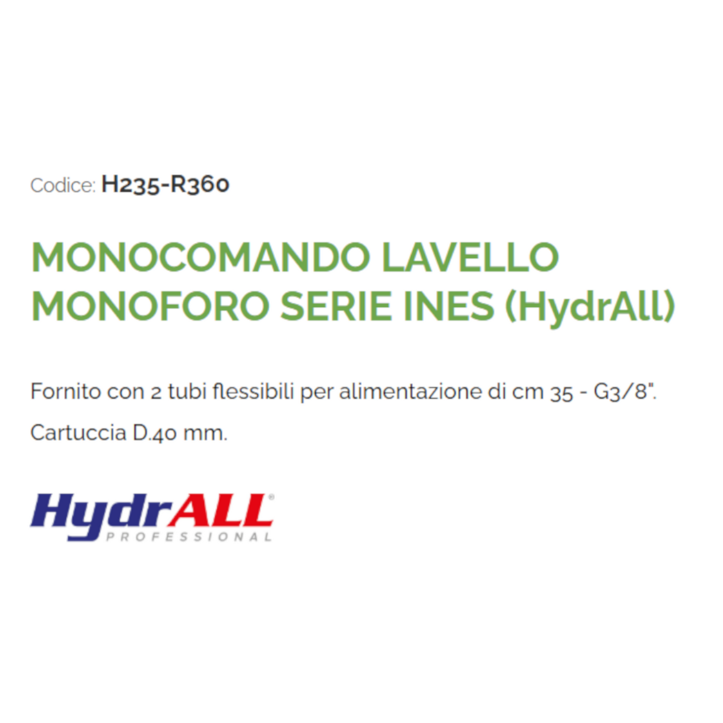 Rubinetto Cucina INES Girevole Moderno Miscelatore Lavello Monocomando Cromo D.X