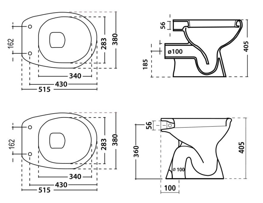 Lavabo Ceramica Bianco Lavello Vaso Bagno WC Bidet Colonna Cassetta LINPHA D.X