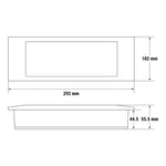 Lampada Emergenza BEGHELLI Luce Led ad Incasso 11W Autonomia 3/6H Casa Ufficio