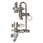 Gruppo Regolazione Pavimento Radiante Completo G1 130mm Testa Termostatica D.X