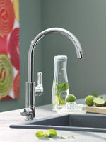 Rubinetto Miscelatore Per Lavello Cucina GROHE PURE Con Sistema Filtro Acqua D.X