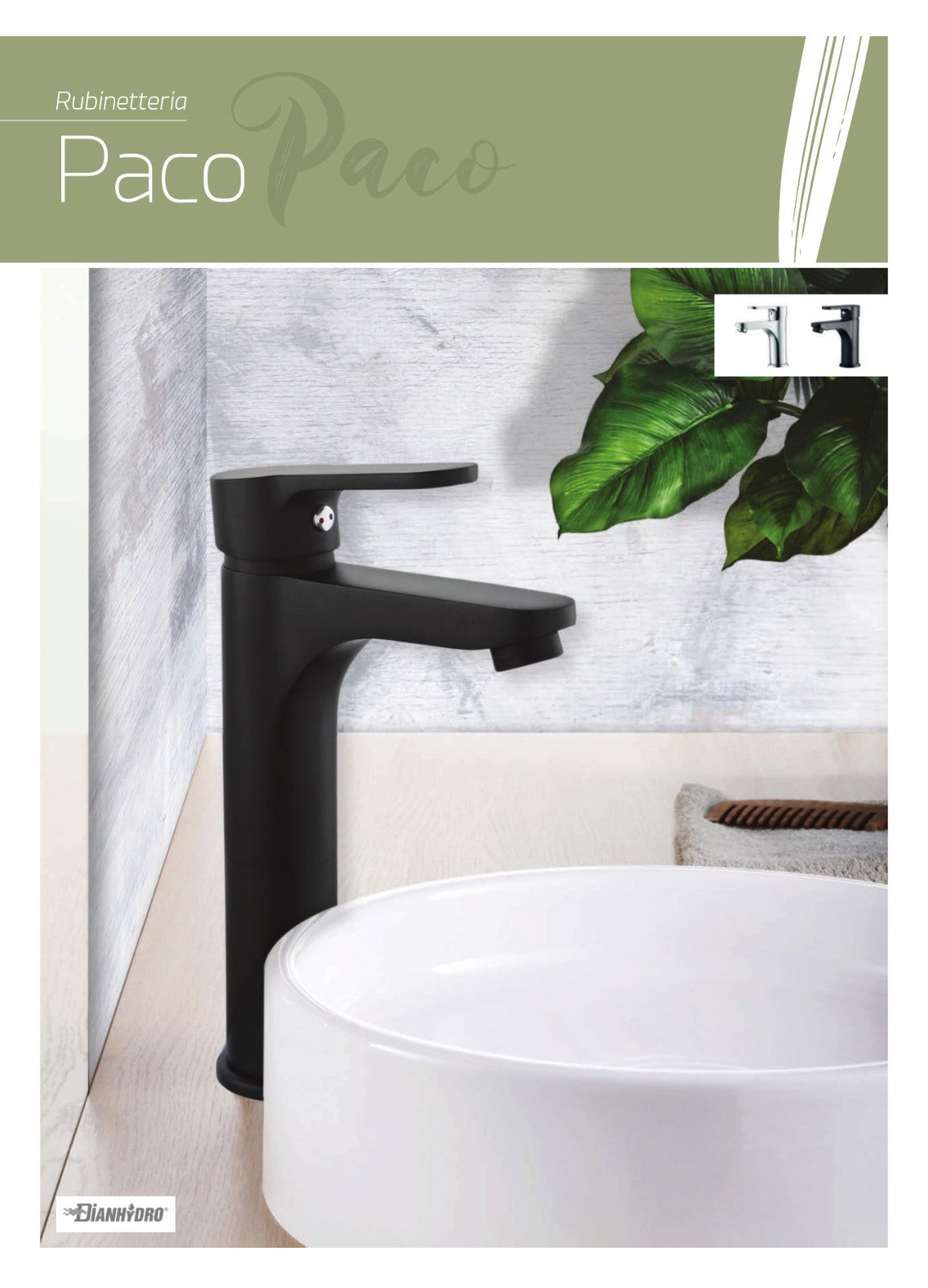 Rubinetto Miscelatore A Muro Moderno Bagno Lavabo Bidet Vasca Doccia Ottone D.X