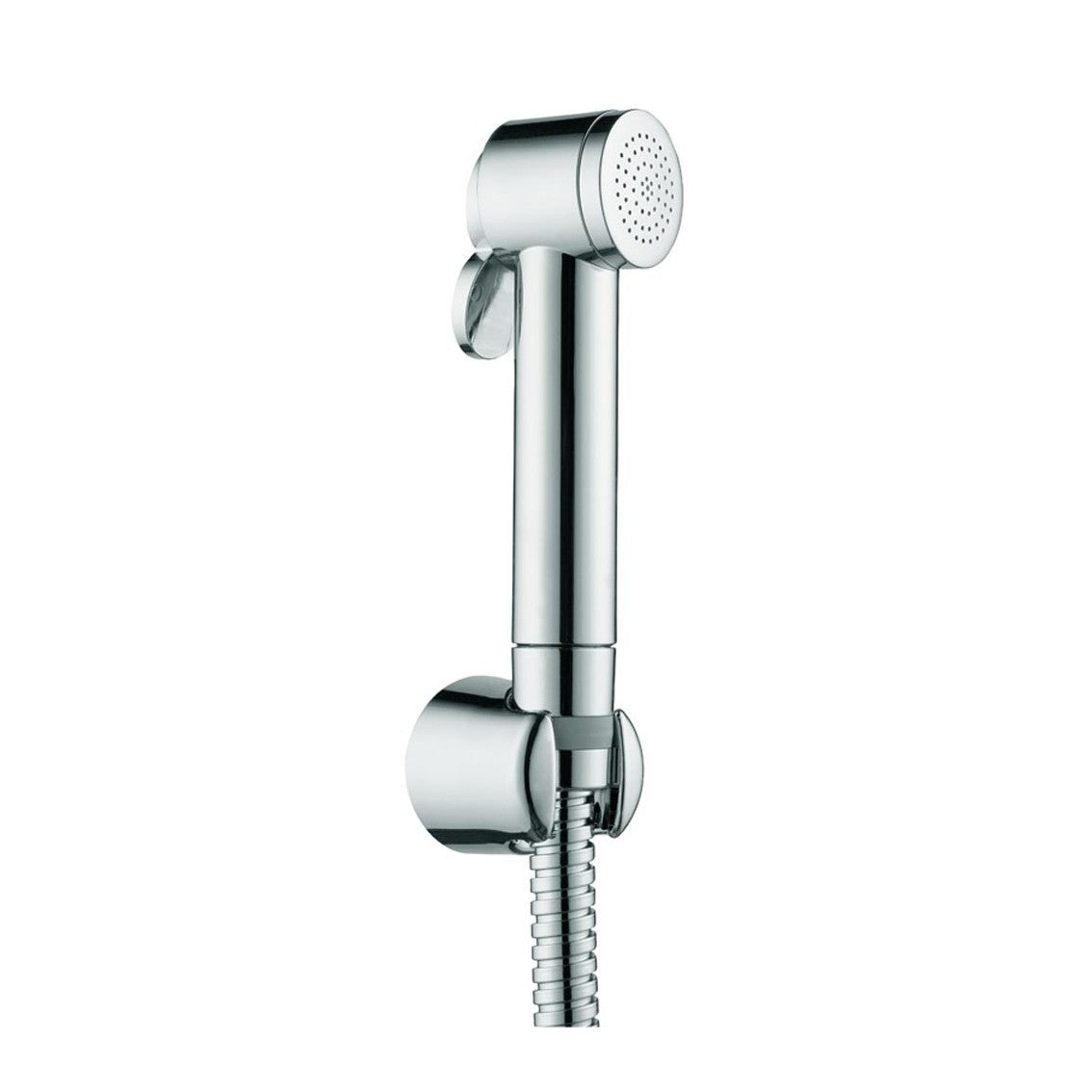 Set Doccia Duplex PALOMA Doccetta a Pulsante Flessibile da 125 cm e Supporto D.X