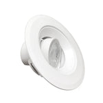 Faretto LED COB 8W Orientabile Rotondo Incasso Foro 60-100mm 640lm IP40 V.L