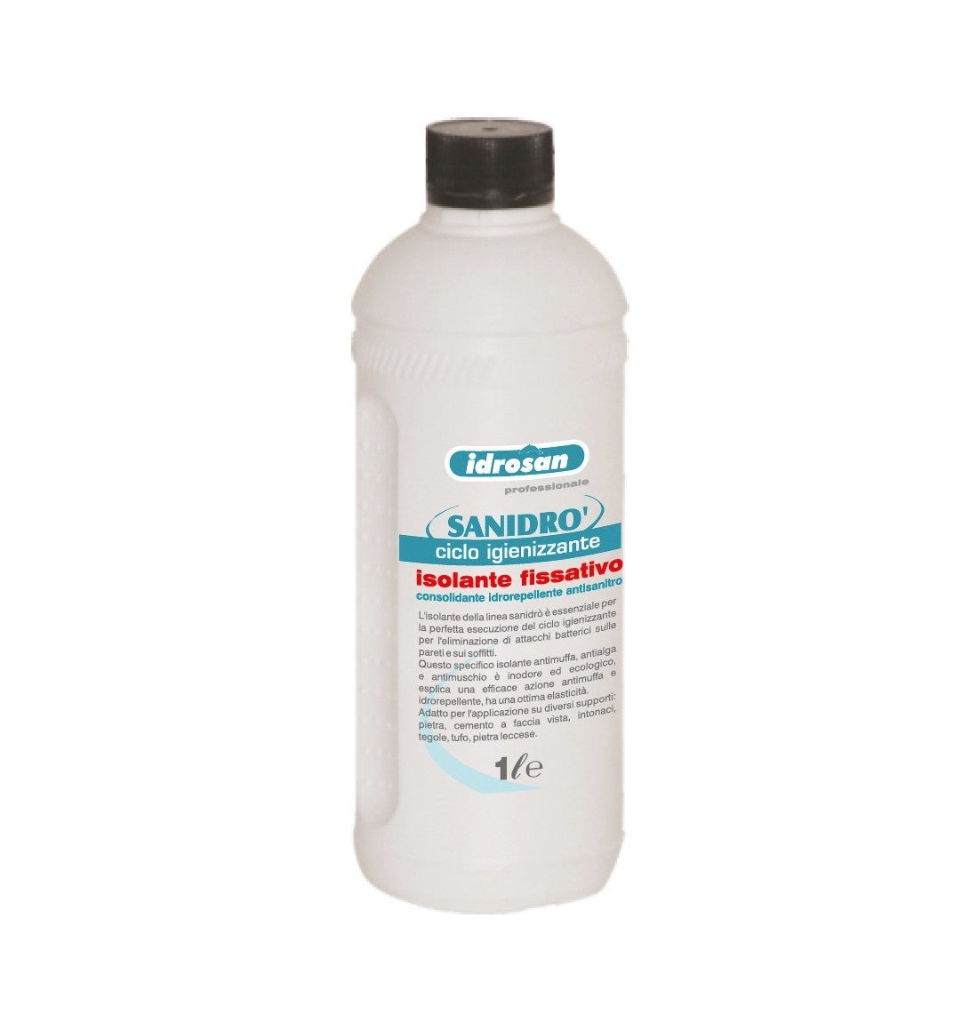 Fissativo Antimuffa Isolante SANIDRÒ Antisalnitro Professionale Pareti 5L I.D