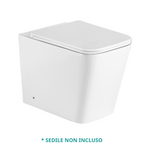 Sanitari Filo Muro Bagno Linpha KLENIA Vaso WC Bidet CopriWater Soft Moderno D.X