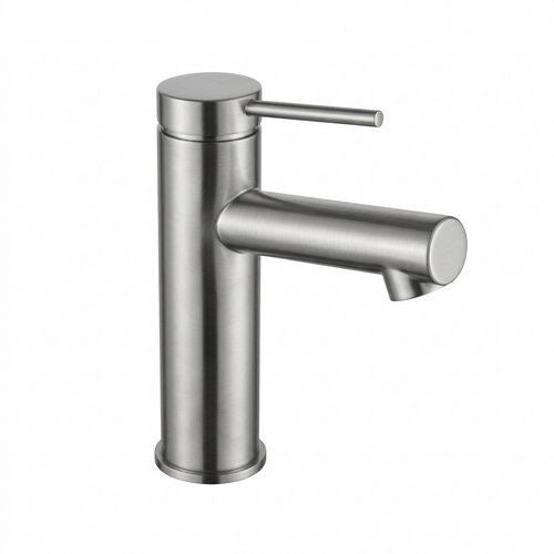 Miscelatore Rubinetto Bagno Lavabo Bidet Vasca Moderno Elegante PVD GRIGIO D.X