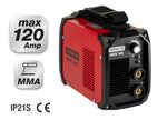 Saldatrice Inverter MMA 120A 230V Professionale 5.2kVA Elettrodo 1.6-3.2mm VBS