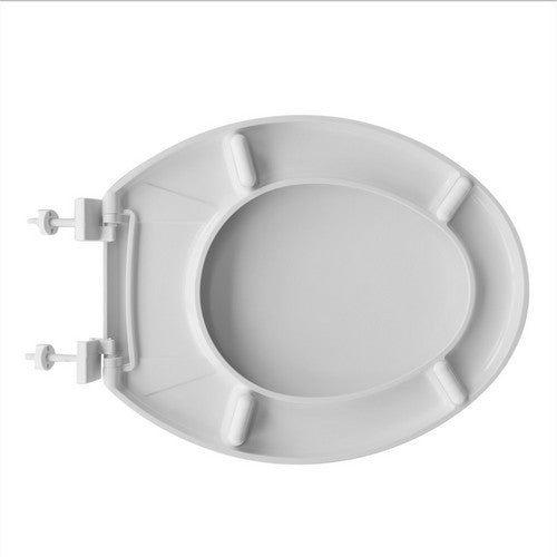 Sedile WC LINPHA Kaila Copriwater Bianco Termoindurente Cerniere Regolabili D.X
