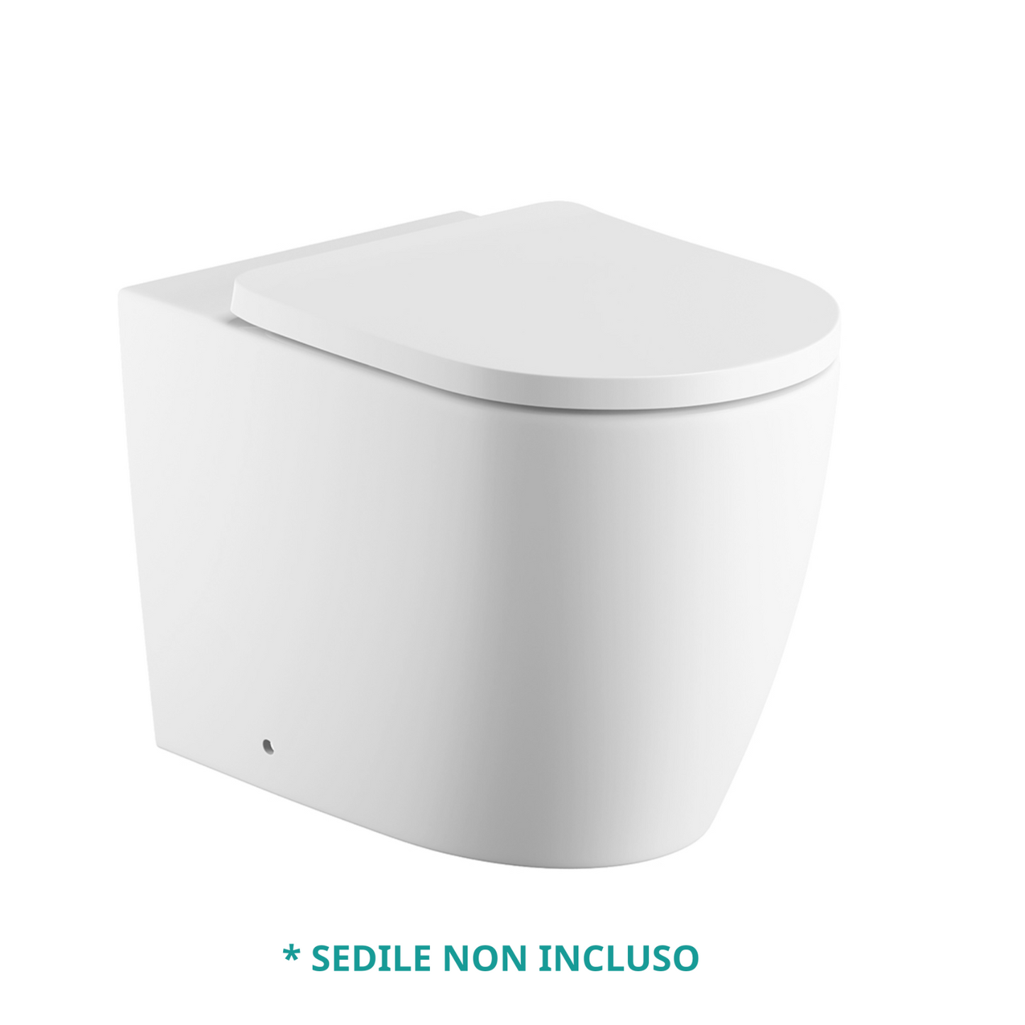 Sanitari Filo Muro LINPHA MAGNOLIA Rimless Vaso WC Bagno Bidet Copri Water D.X