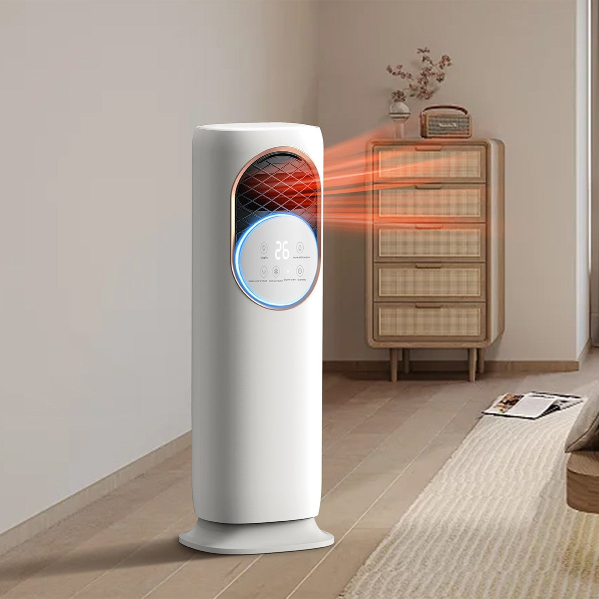 Raffrescatore ad Acqua Termoconvettore Umidificatore 4in1 COLL&HEAT 60-1800W D.X