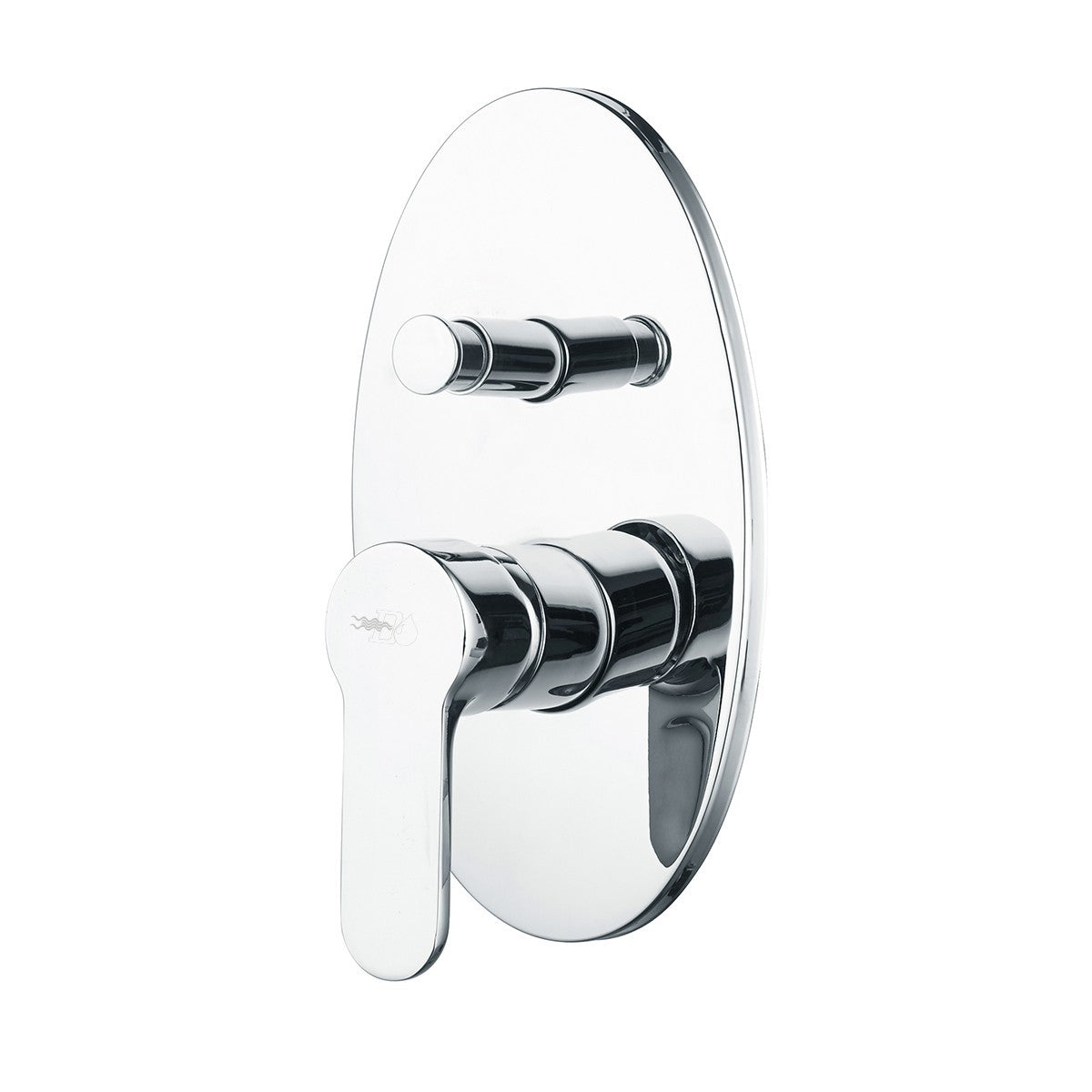 Rubinetto Miscelatore A Muro Moderno Bagno Lavabo Bidet Vasca Doccia Ottone D.X