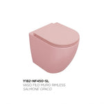 Sanitari Bagno Filo Muro Moderno NYMO INFINITY Vaso WC Bidet Water Elegante D.X