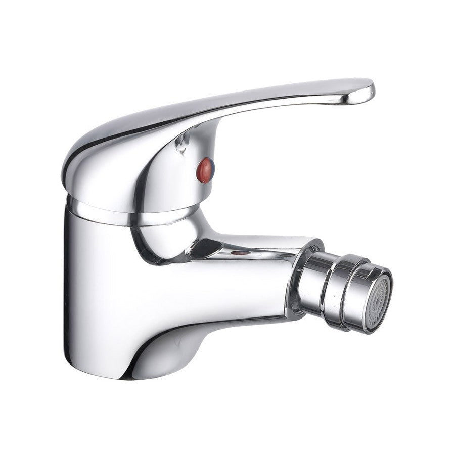Miscelatore Rubinetto Bagno Lavabo Bidet Vasca Doccia Ottone Cromo DELFINA D.X