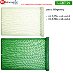 Rete Ombreggiante Per Balconi Telo Frangivista HDPE Ecru Verde Oscurante 6mt G.F