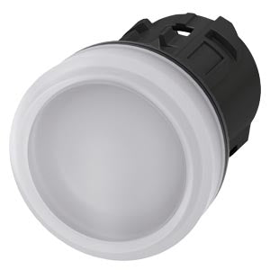 INDICATORE LUMINOSO BIANCO SIEMENS 3SU1001-6AA60-0AA0