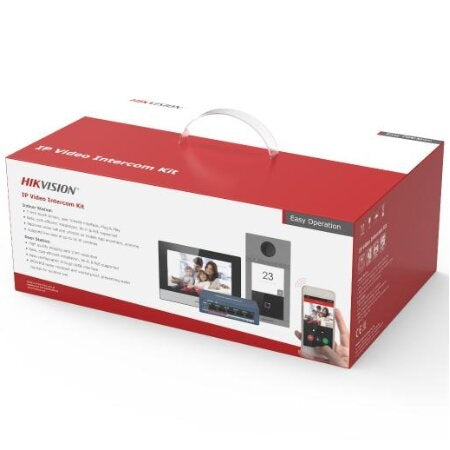KIT VIDEOCITOFONICO IP HIKVISION