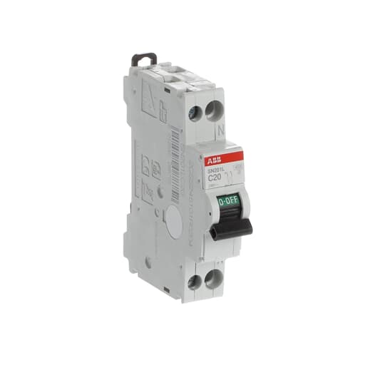 ABB magnetotermico 1 modulo 1P+N 4,5KA 25A  SN201LC25