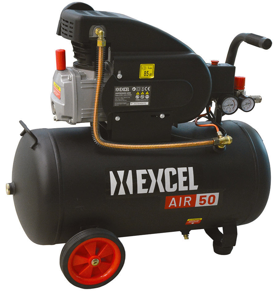 COMPRESSORE COASSIALE LUBRIFICATO A OLIO AIR 50 LT.50 HP 2 MONOFASE