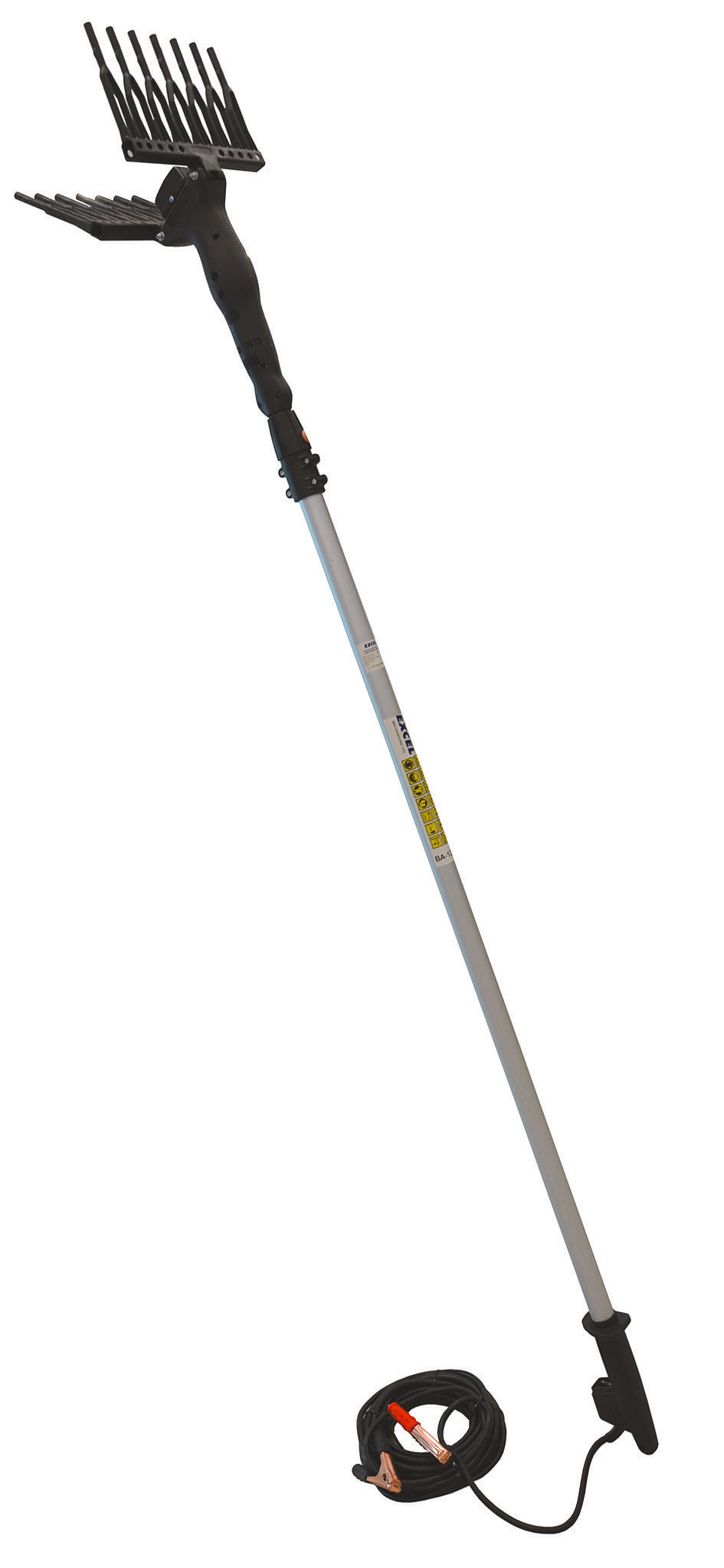BACCHIATORE ELETTRICO CON MANICO TELESCOPICO IN ALLUMINIO 140W