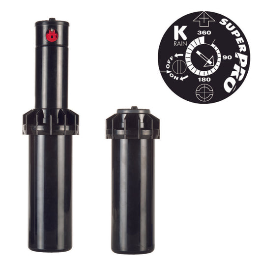 IRRIGATORE POP-UP K-RAIN SUPER PRO DINAMICO DA 3/4" S075 UGELLO 2,5