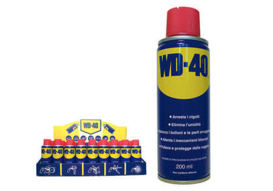 WD-40 LUBRIFICANTE SPRAY MULTIUSO 5 FUNZIONI ML.200