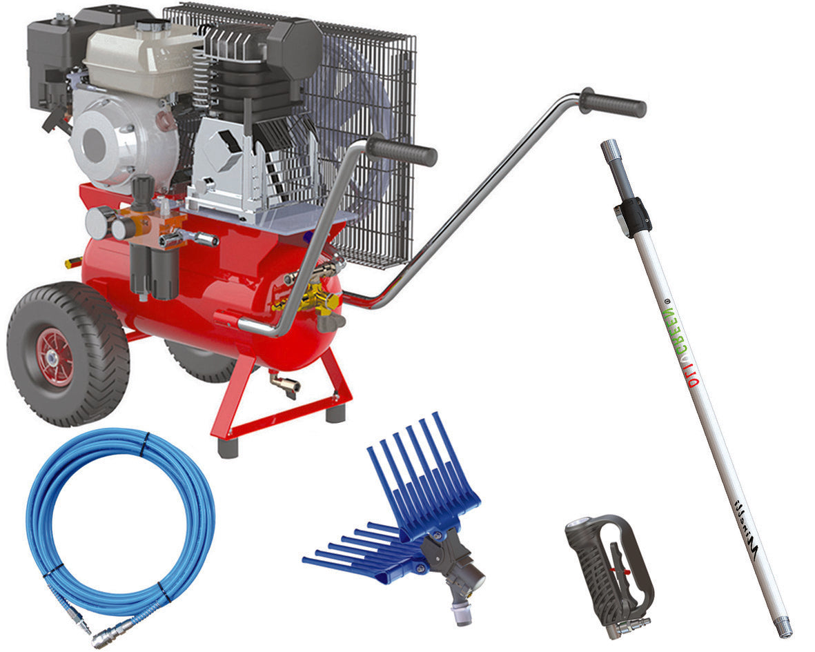 MOTOCOMPRESSORE IN KIT ENERCOMP 55/24 GP K CARRELLATO