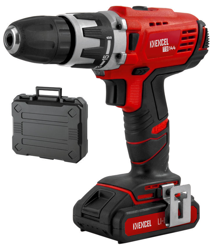 TRAPANO AVVITATORE MANDR. AUTOSERR. MM.10 CONN. USB BATT. LITIO 14,4V