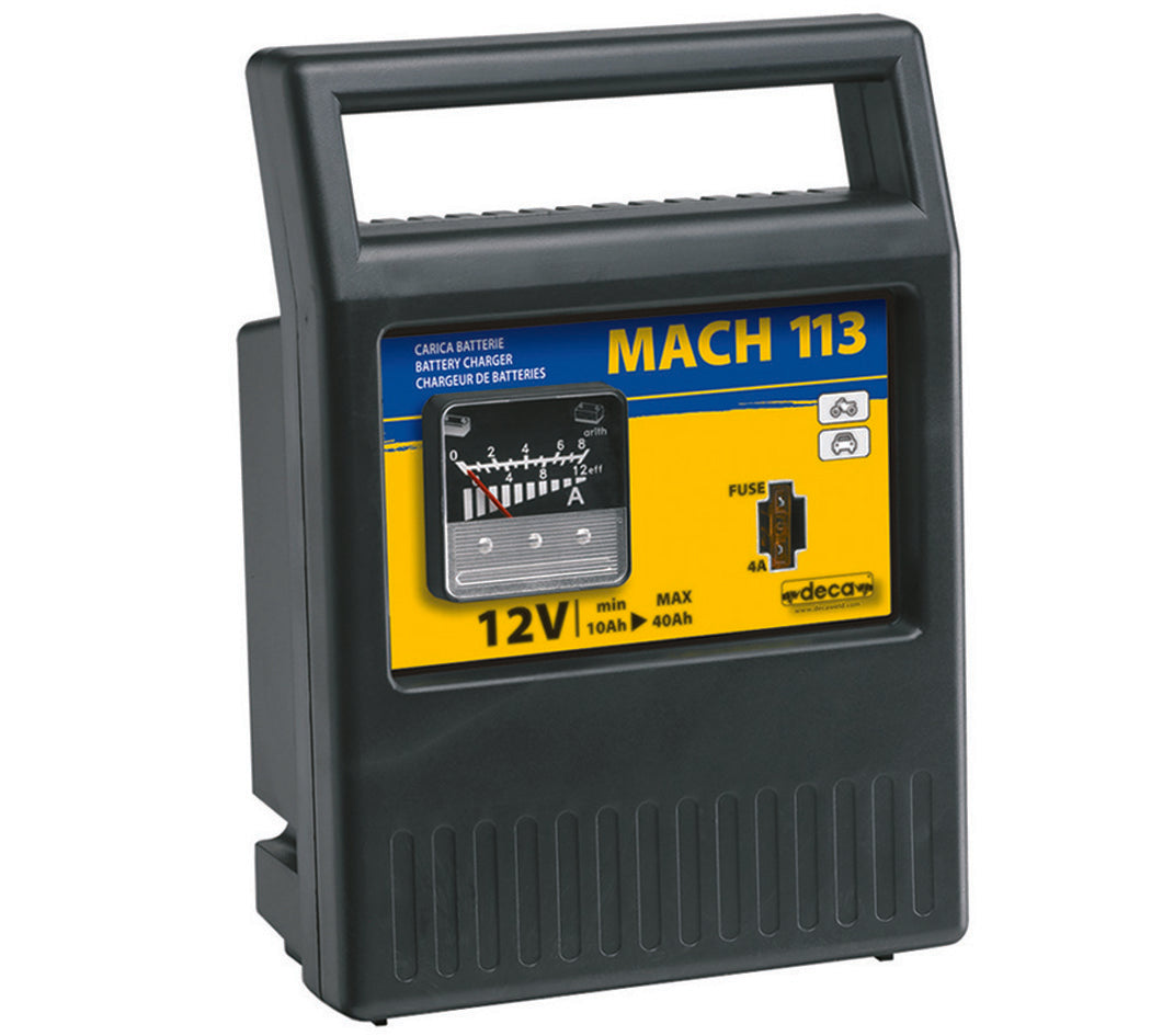 CARICABATTERIA PORTATILI MACH 113 12V 10-40AH