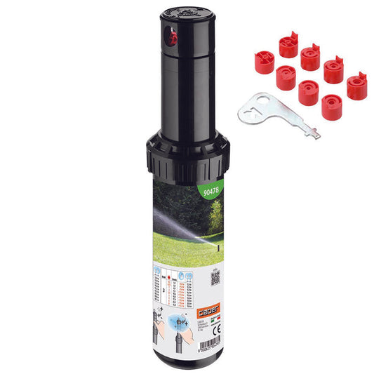 IRRIGATORE POP-UP DINAMICO BASE FILETTATA 3/4 ALZO CM.12,5 90478